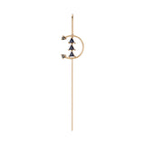 Sundown Needle Earring
