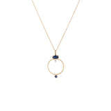 Seeing Eye Talisman Gold Necklace