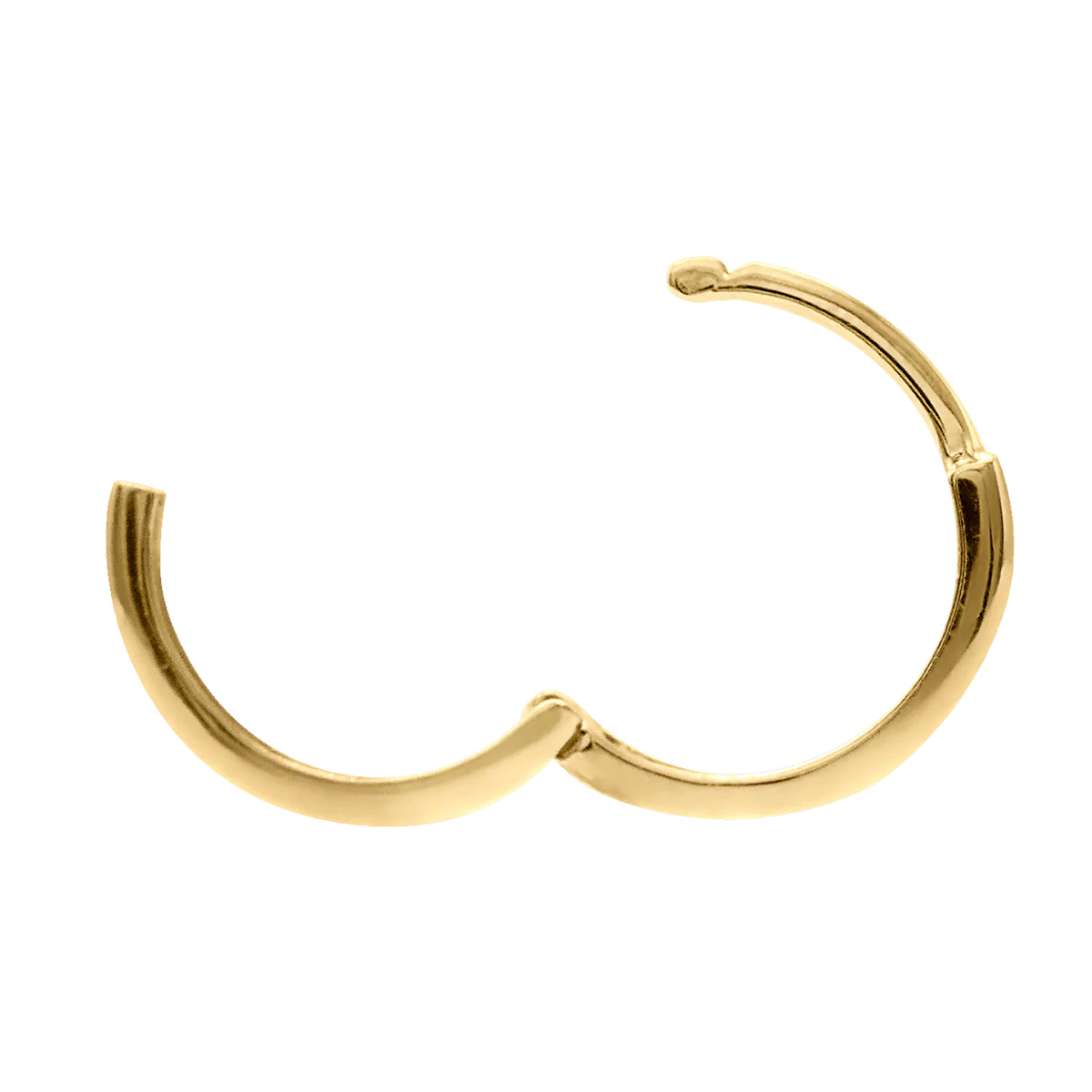 Huggie First Gold Hoops