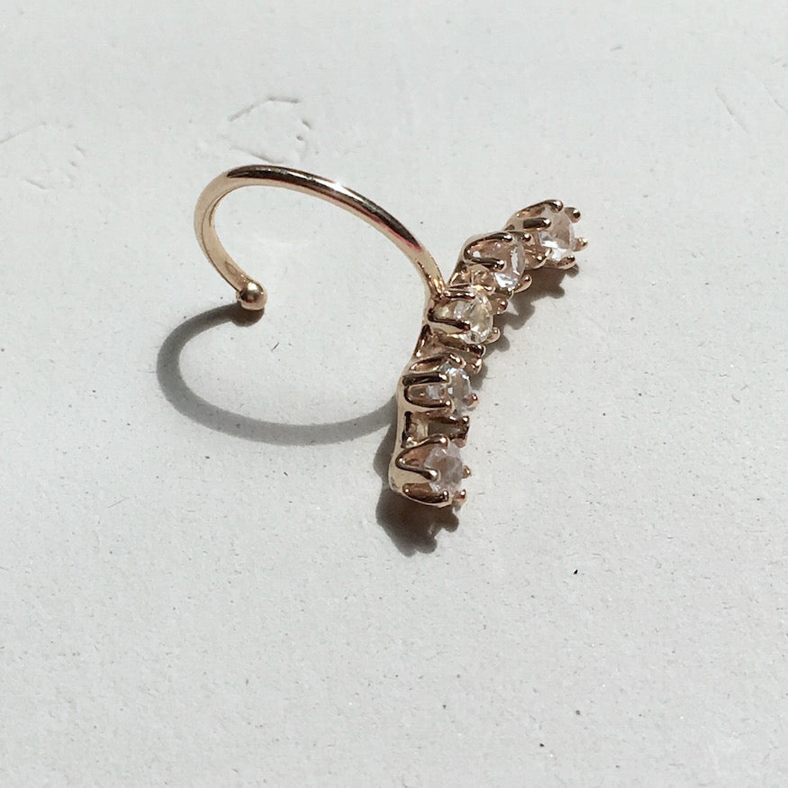 Axis — Meridian Cuff Earring (Diamond)