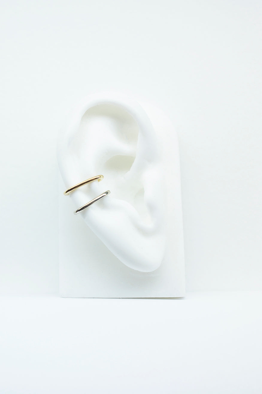 Mono Billy Cuff Gold Earring